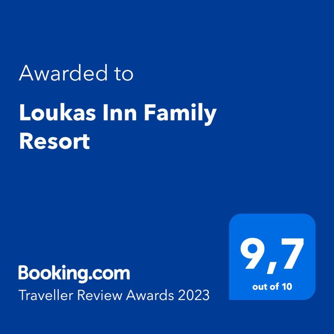 Loukas Inn Family Resort Keri ภายนอก รูปภาพ